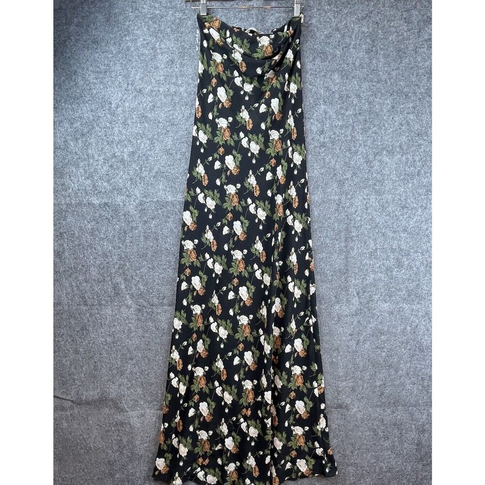 Audrey 3 + 1 Dress Small Dark Romantic Cowl‎ Neck Rachel Friends 90s Boho